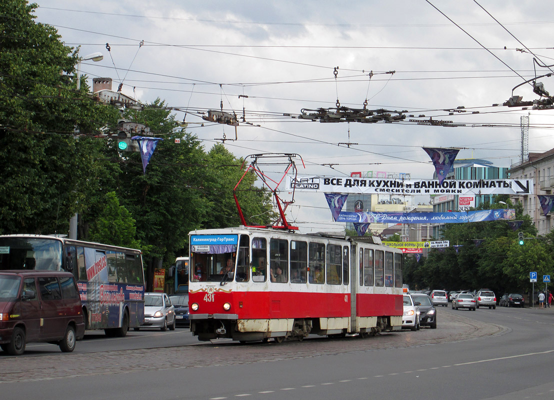 Калининград, Tatra KT4SU № 431