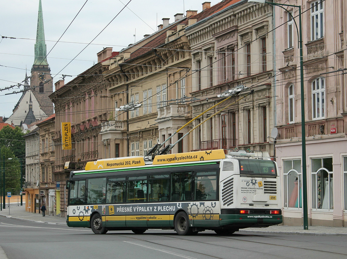 Пльзень, Škoda 24Tr Irisbus Citybus № 498