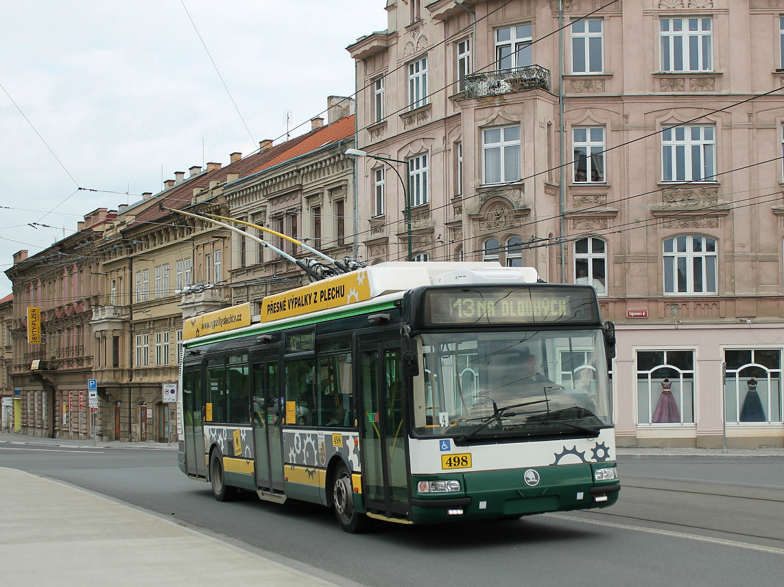 Пльзень, Škoda 24Tr Irisbus Citybus № 498