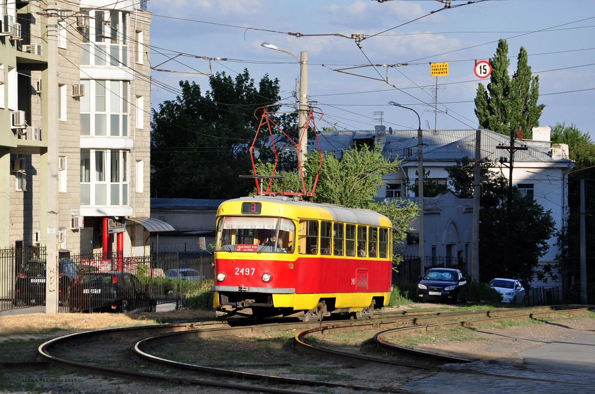 Volgograd, Tatra T3SU (2-door) # 2497