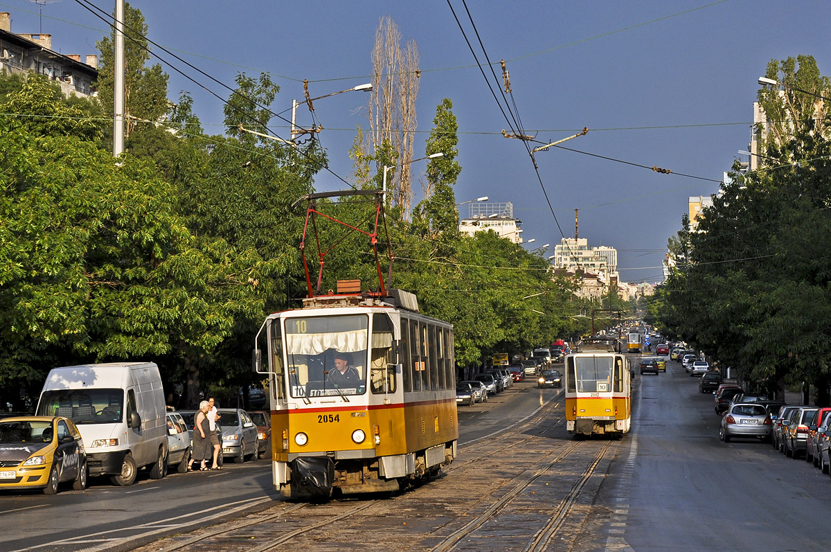 Sofia, Tatra T6A2SF Br. 2054 Sofia, Tatra T6A2SF Br. 2054