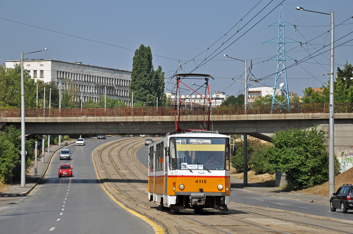 Sofia, Tatra T6B5B Nr 4115