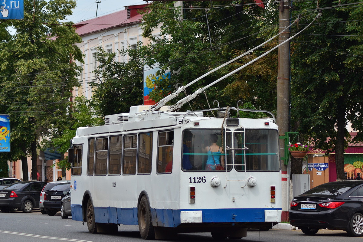 Саранск, ЗиУ-682Г-016.02 № 1126