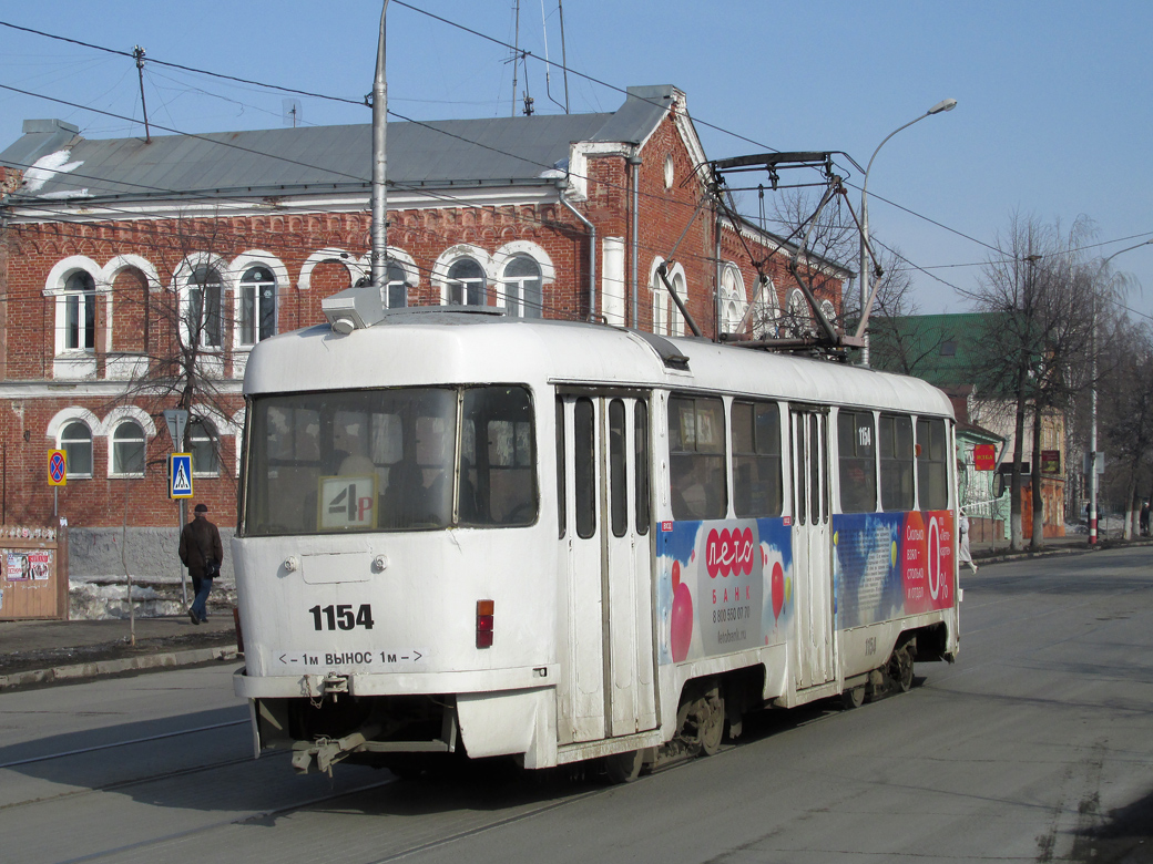 Ульяновск, Tatra T3SU № 1154