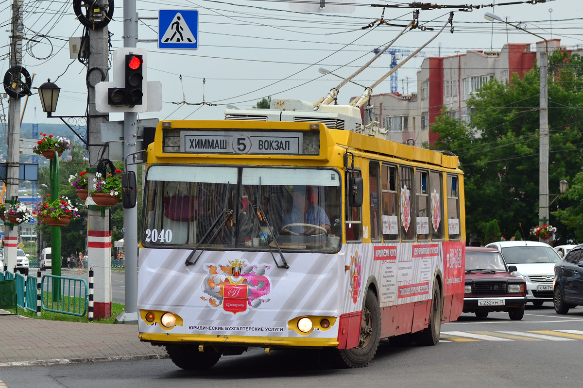 Саранск, ЗиУ-682Г-016.02 № 2040