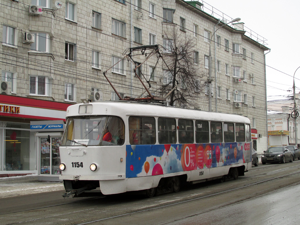 Ульяновск, Tatra T3SU № 1154