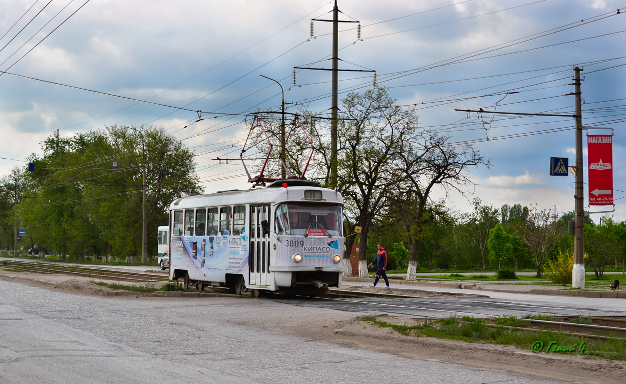 Volgograd, Tatra T3SU (2-door) N°. 3009