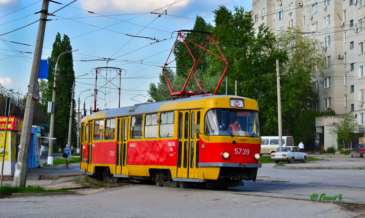 Волгоград, Tatra T3SU № 5739