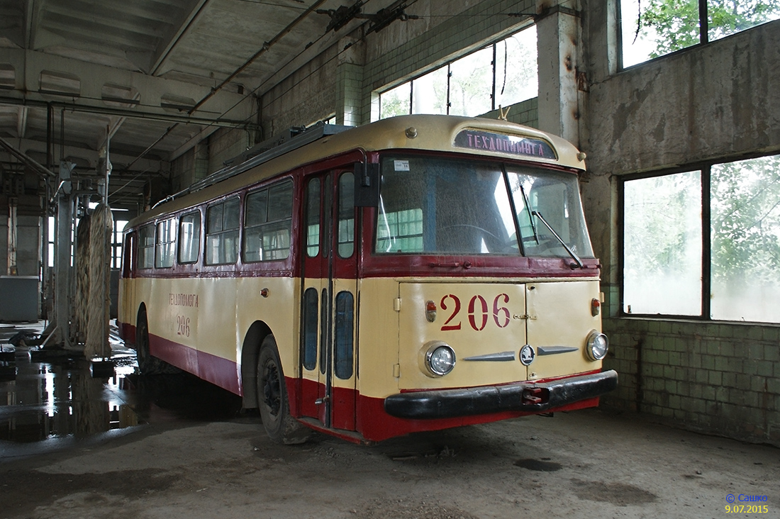 Черновцы, Škoda 9TrH25 № 206
