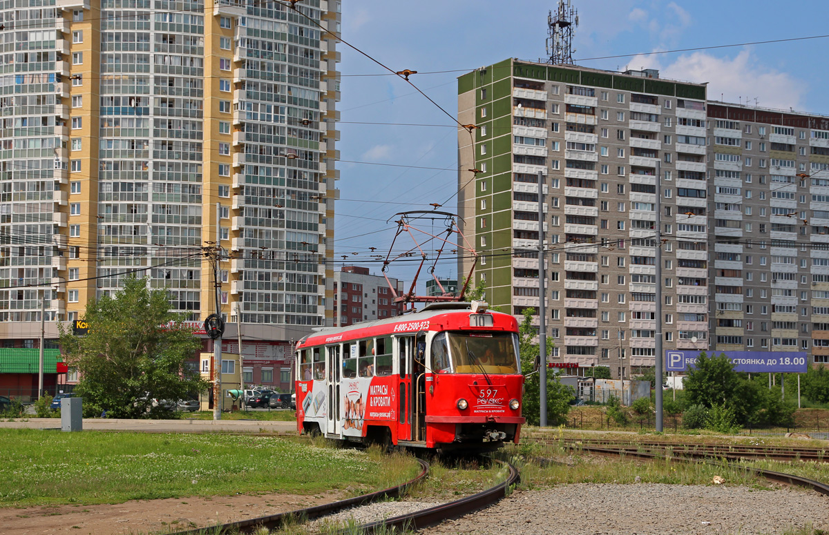 Yekaterinburg, Tatra T3SU Br. 597