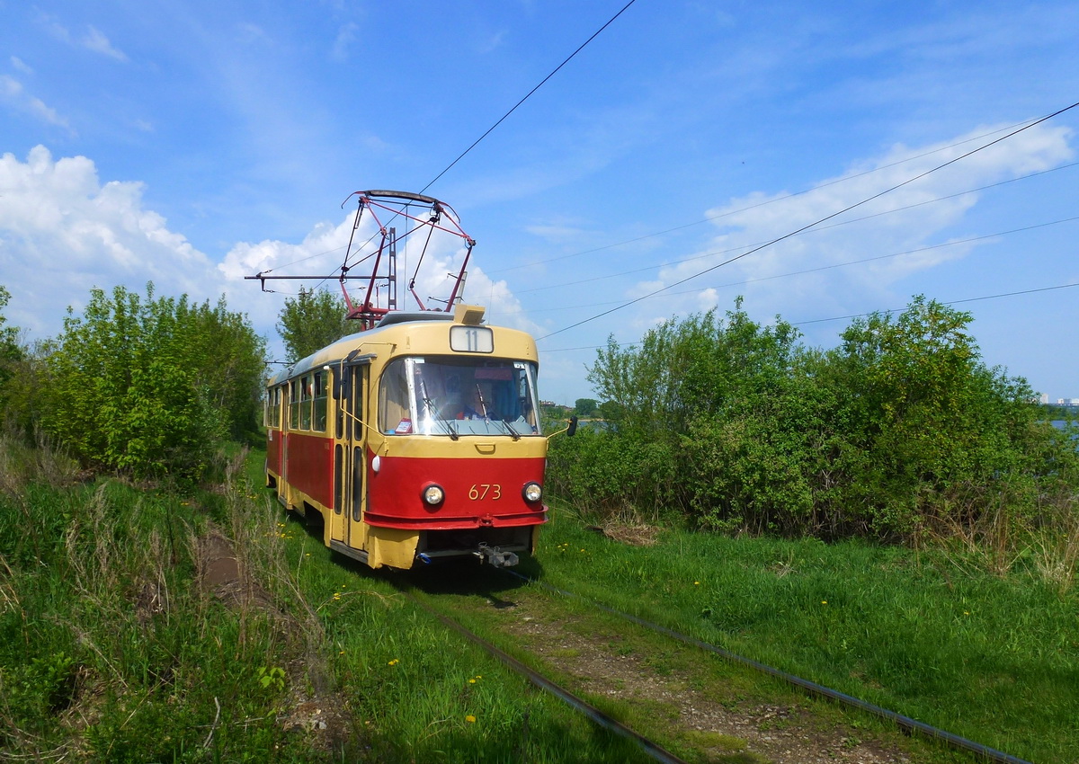 Екатеринбург, Tatra T3SU № 673