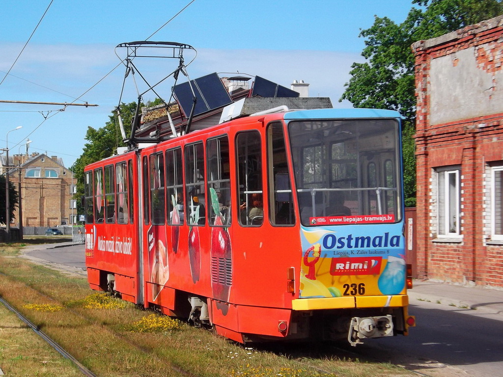 Лиепая, Tatra KT4D № 236
