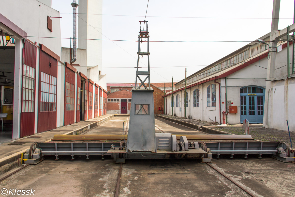 Лиссабон — Трамвай — Estação de Santo Amaro (депо); Лиссабон — Трамвай — Museu da Carris