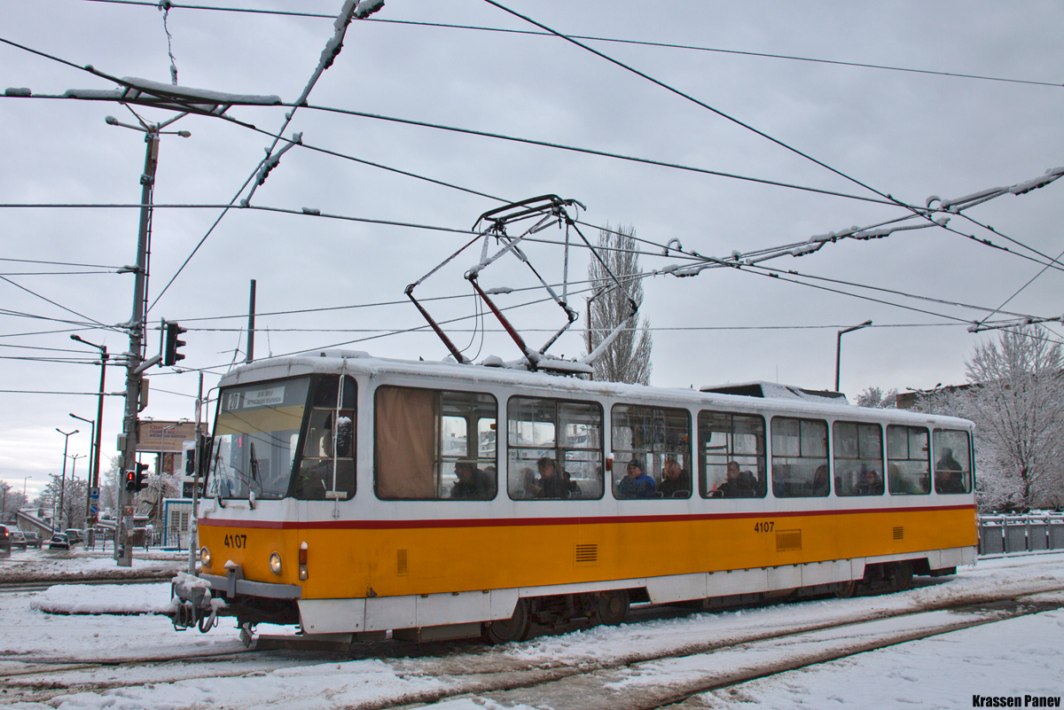 София, Tatra T6B5B № 4107
