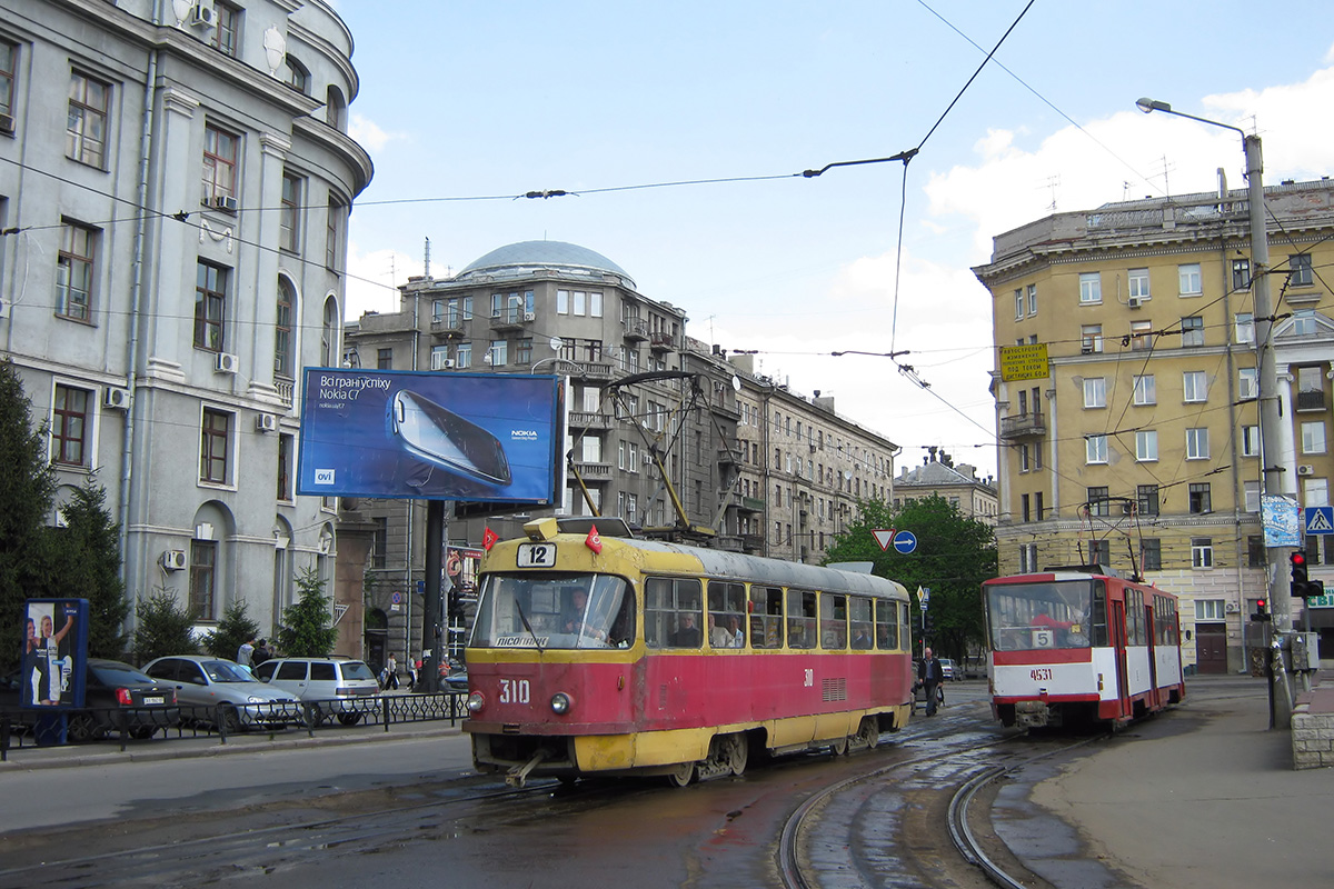 Харьков, Tatra T3SU № 310