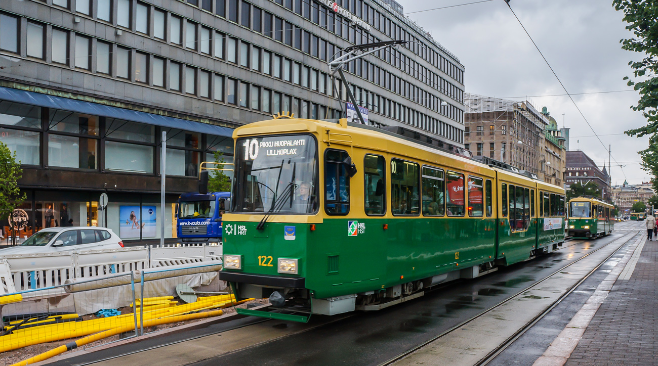 Хельсинки — Эспоо, Valmet MLNRV1 № 122
