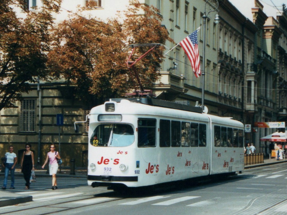 Загреб, Duewag GT6 № 932