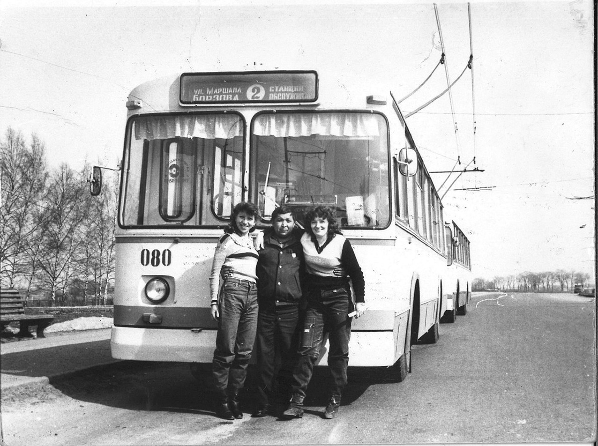 Калининград, ЗиУ-682В № 080; Работники электротранспорта