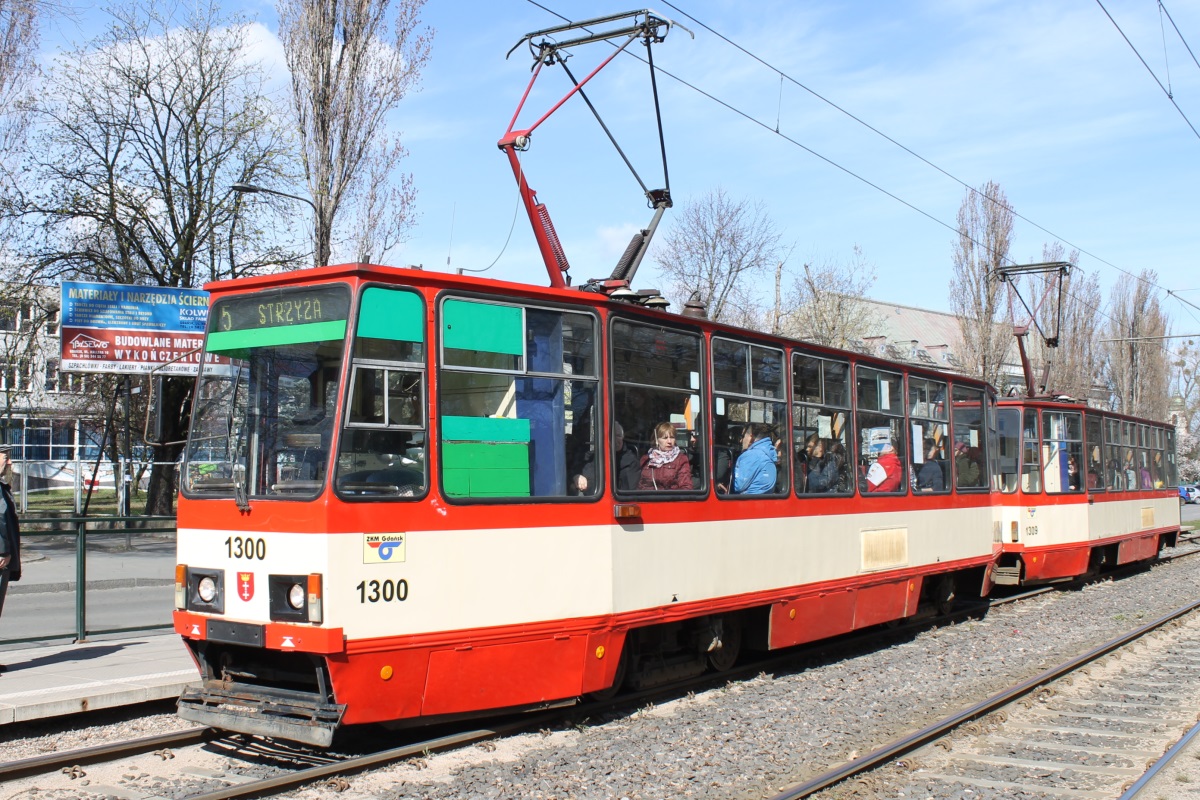Гданьск, Konstal 105Nch № 1300