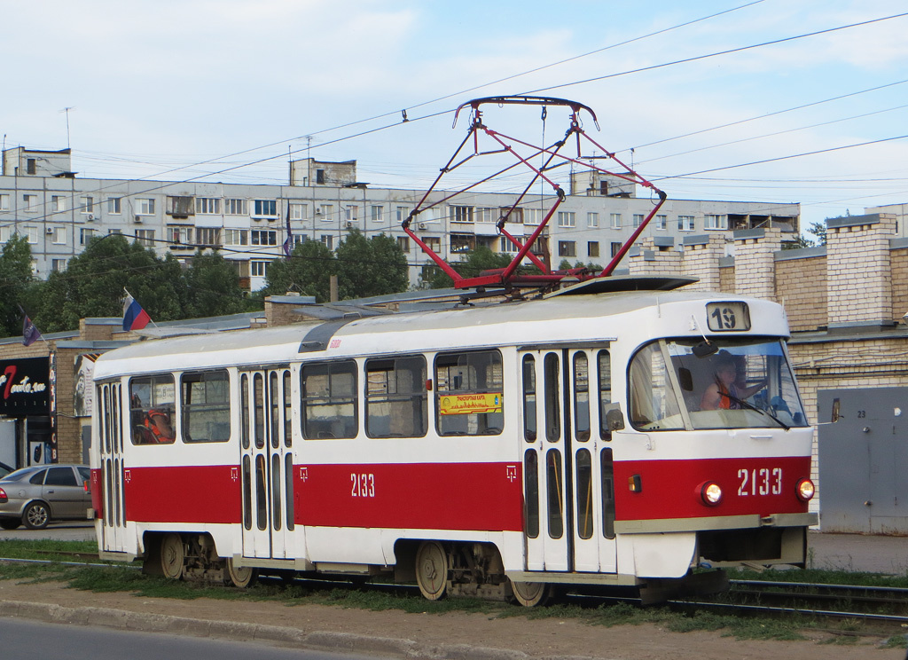 Самара, Tatra T3SU № 2133; Самара — Конечные станции и кольца (трамвай)