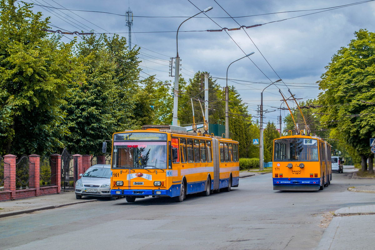 Тернополь, Škoda 15Tr13/6M № 161