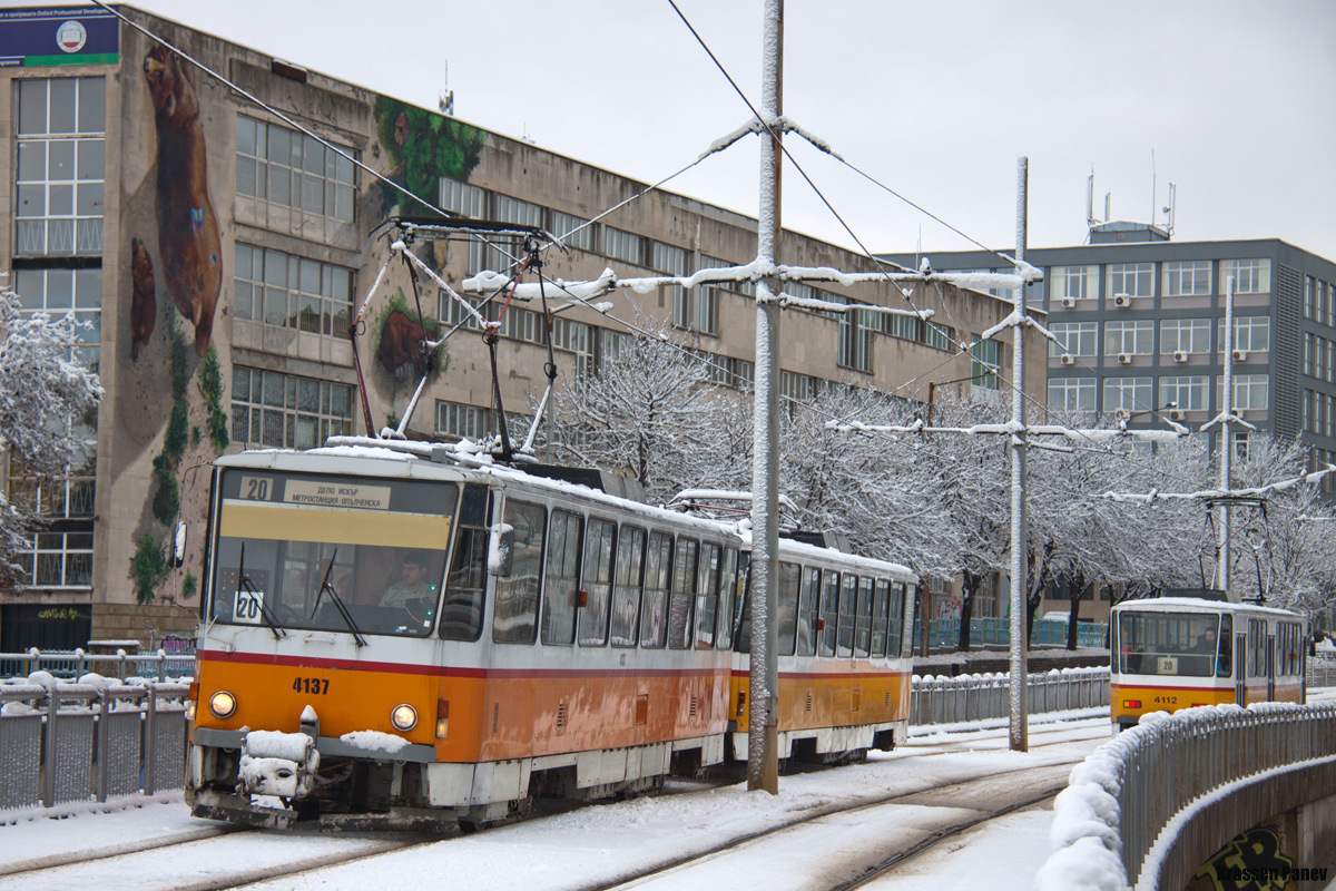 Sofia, Tatra T6B5B Nr. 4137