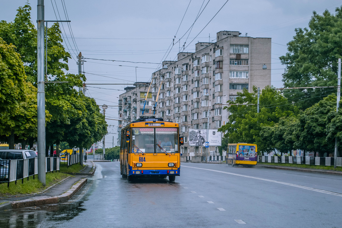 Львов, Škoda 14Tr11/6 № 604