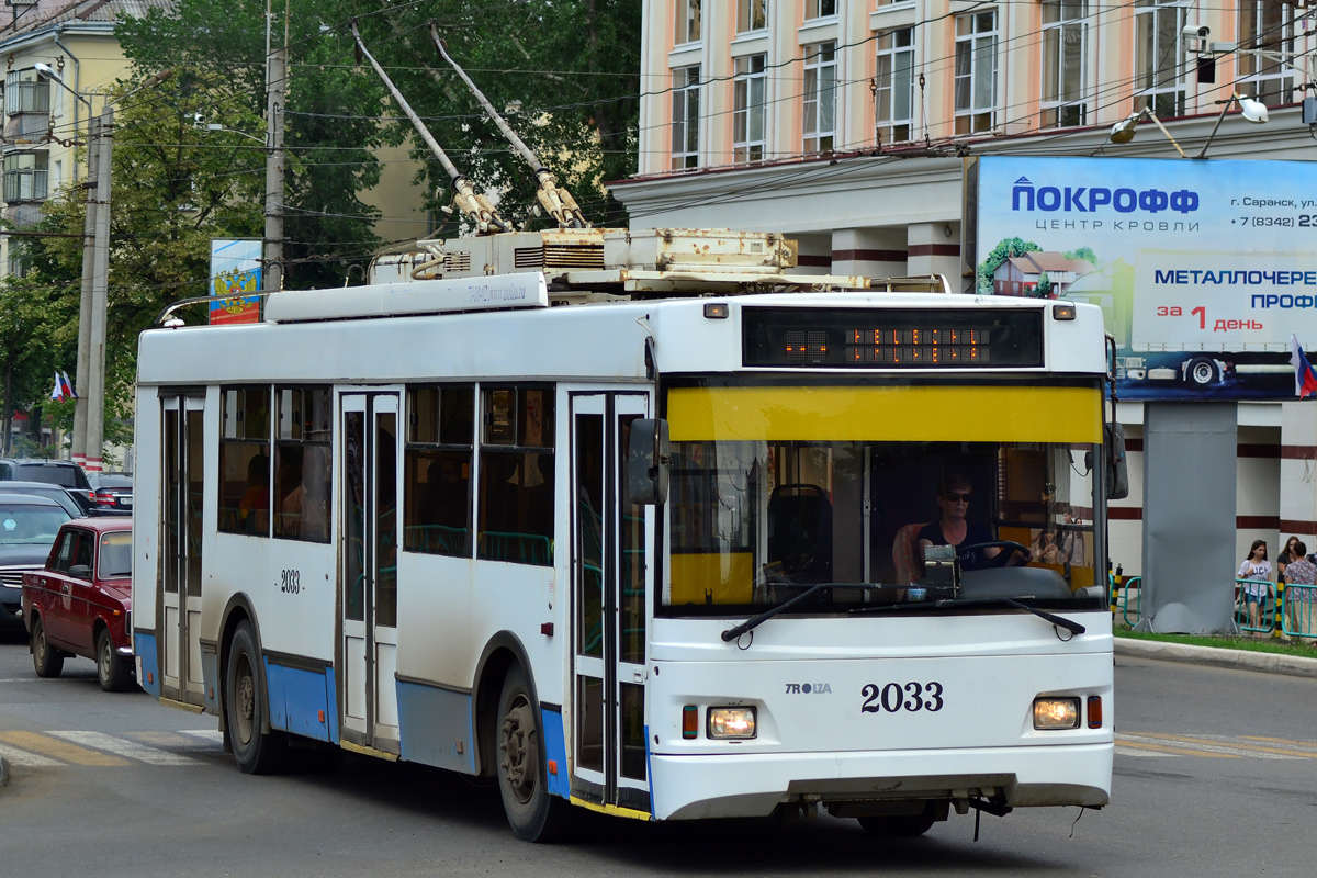 Саранск, Тролза-5275.07 «Оптима» № 2033