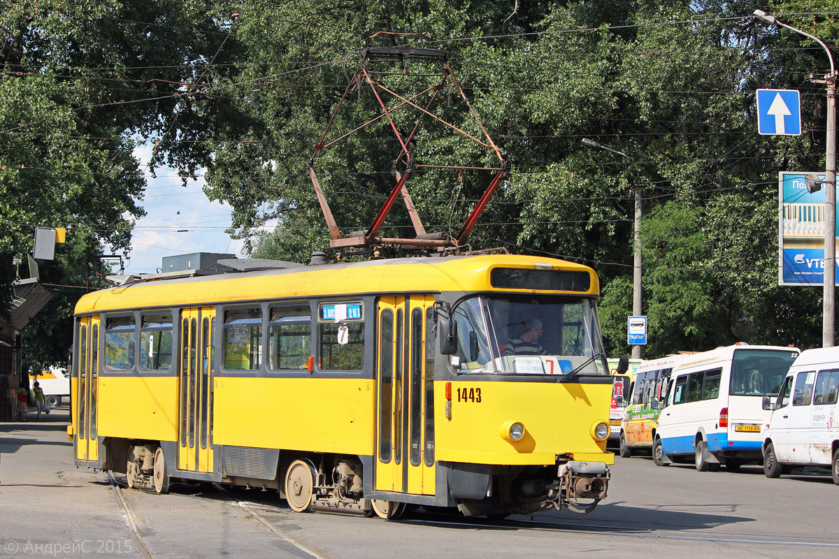 Днепр, Tatra T4D-MT № 1443