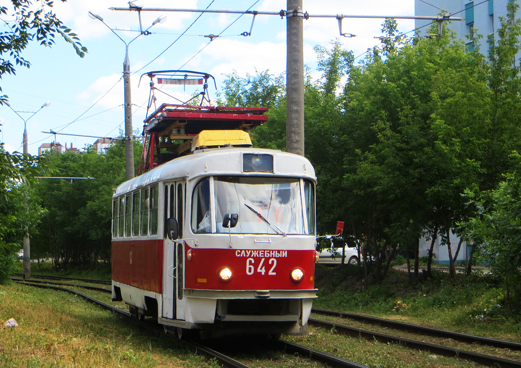Самара, Tatra T3SU (двухдверная) № 642