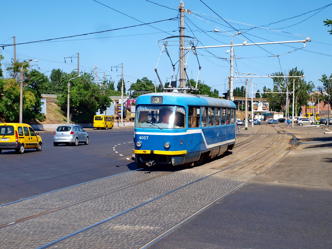 Одесса, Tatra T3R.P № 4007