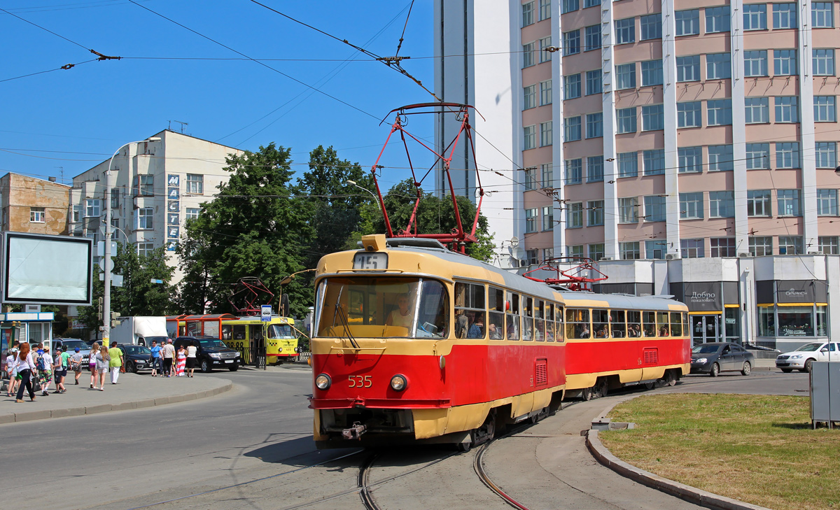 Екатеринбург, Tatra T3SU № 535