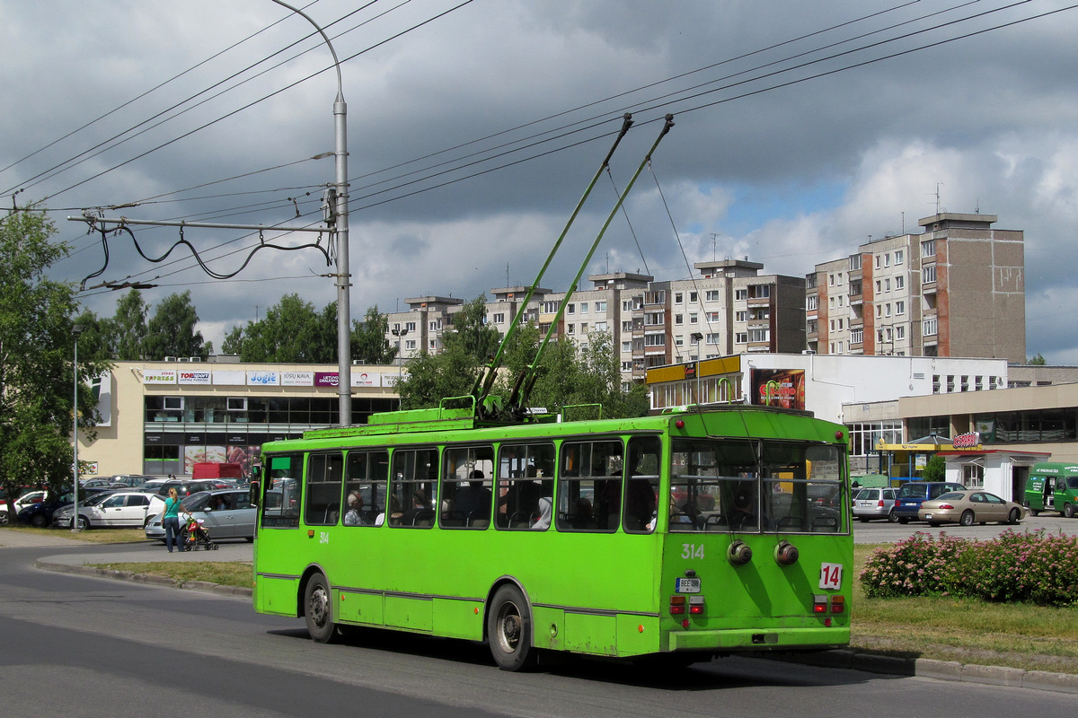 Каунас, Škoda 14Tr89/6 № 314