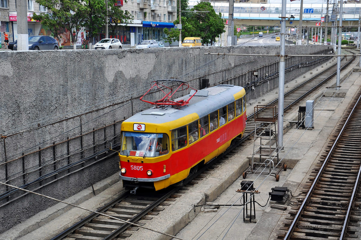 Волгоград, Tatra T3SU № 5805