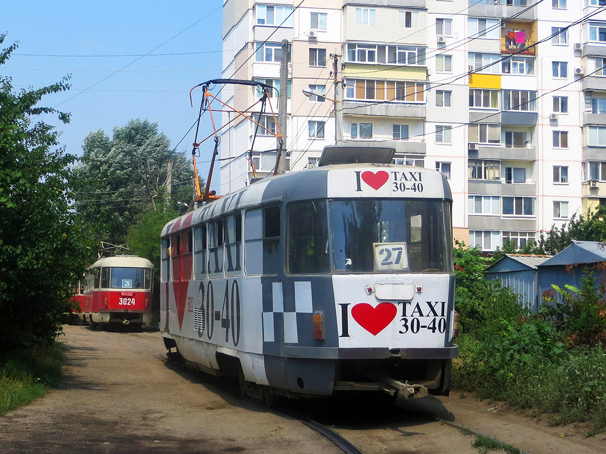 Harkova, Tatra T3SU # 3022