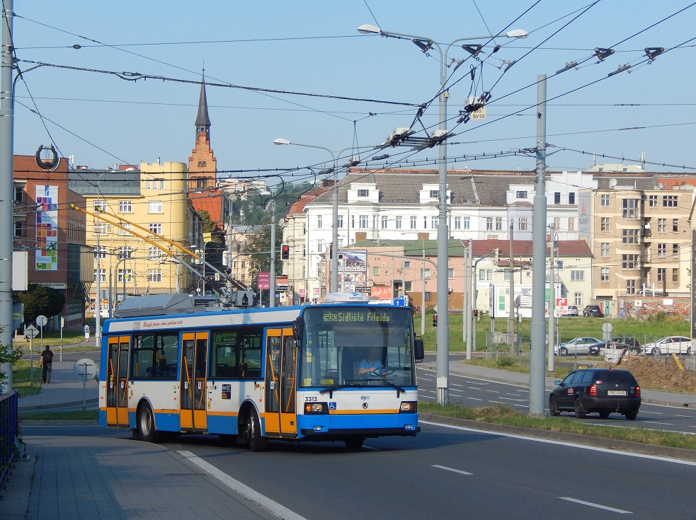 Острава, Škoda 21Tr № 3313