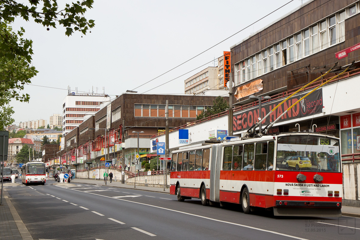 Усти-над-Лабем, Škoda 15Tr13/6M № 573