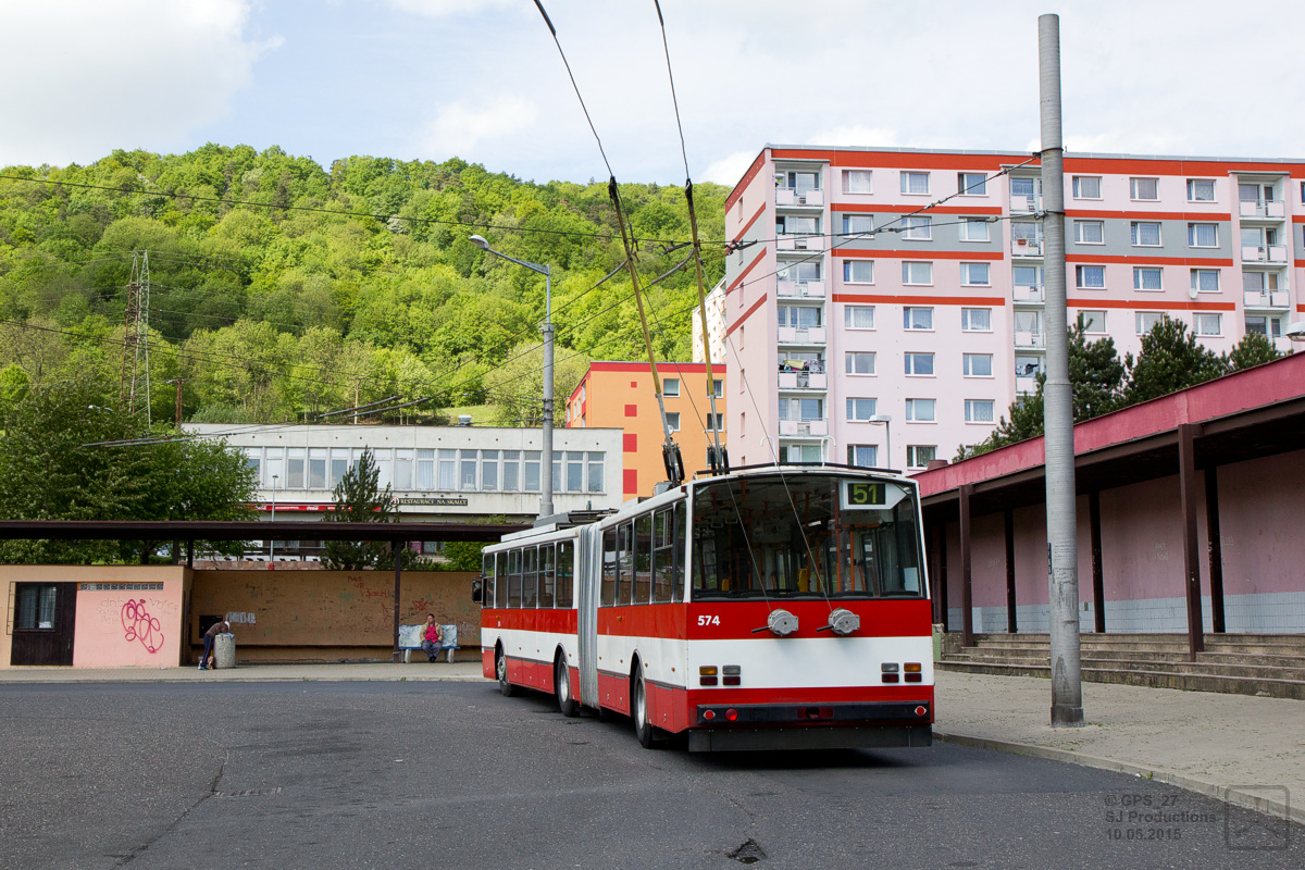 Усти-над-Лабем, Škoda 15Tr13/6M № 574