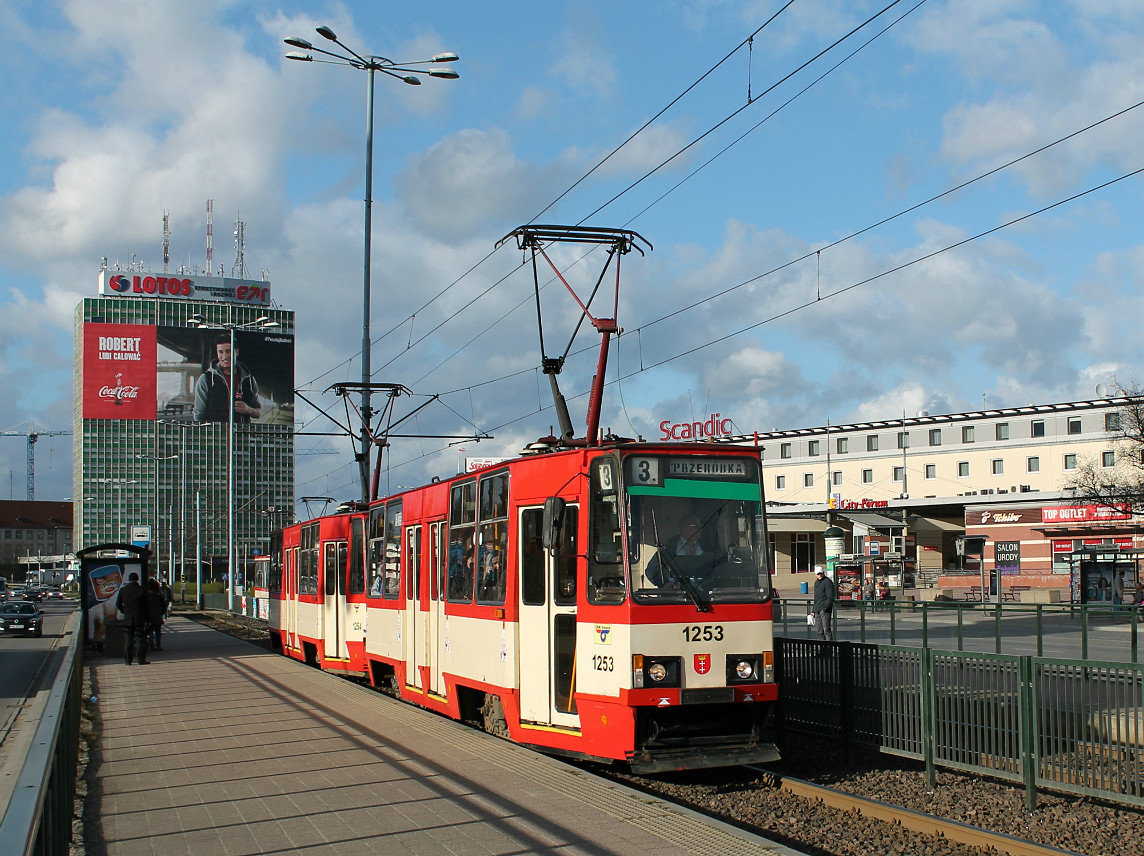 Гданьск, Konstal 105Na № 1253