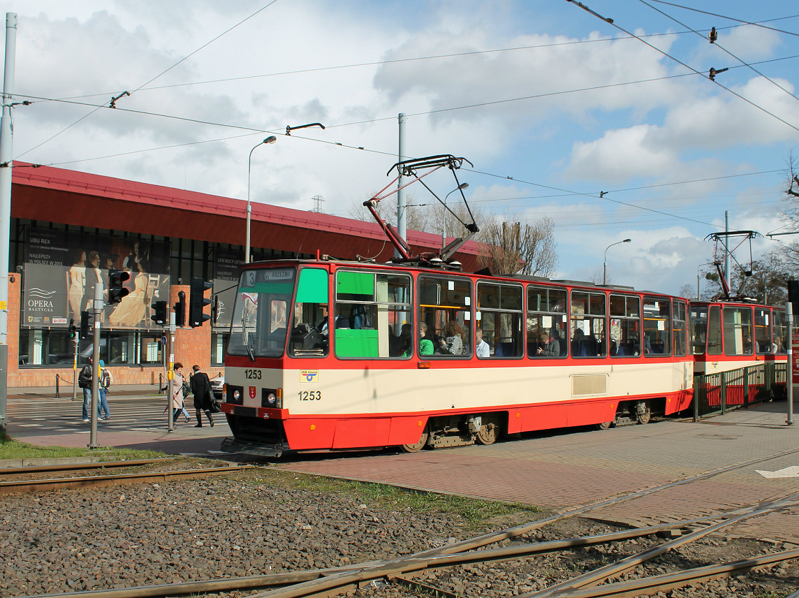 Гданьск, Konstal 105Na № 1253