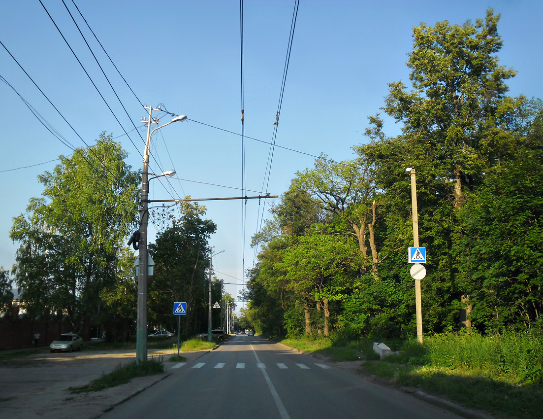 Пенза — Троллейбусные линии — Западная поляна