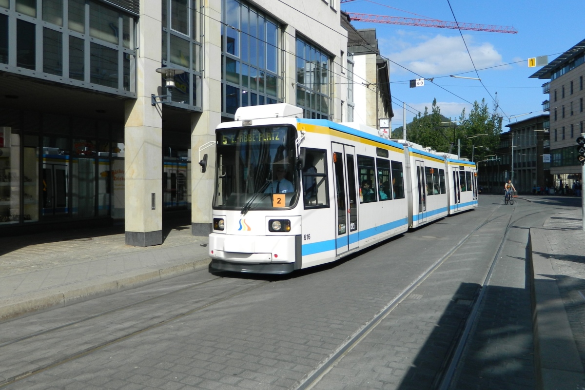 Йена, Adtranz GT6M-ZR № 616