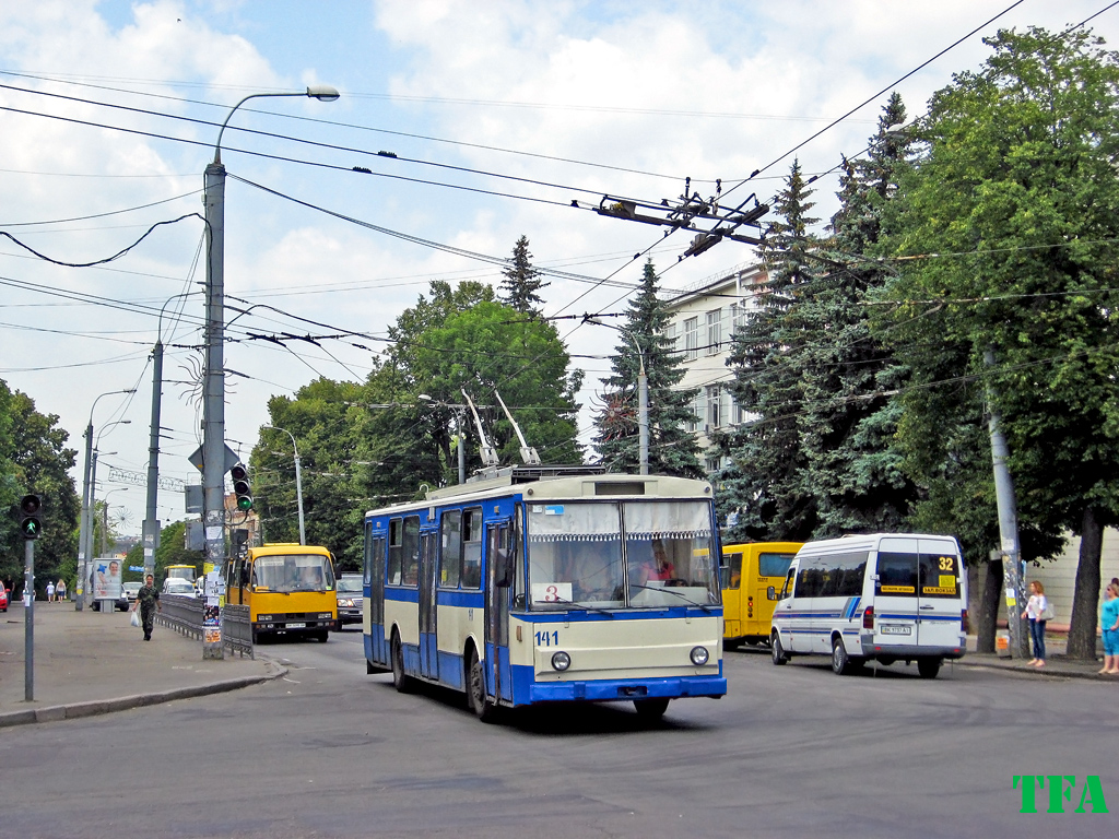 Ровно, Škoda 14Tr01 № 141