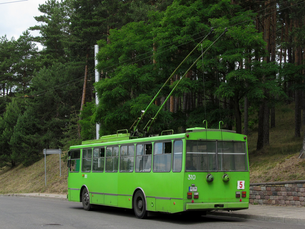 Каунас, Škoda 14Tr89/6 № 310
