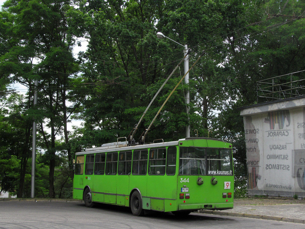 Каунас, Škoda 14Tr13/6 № 344
