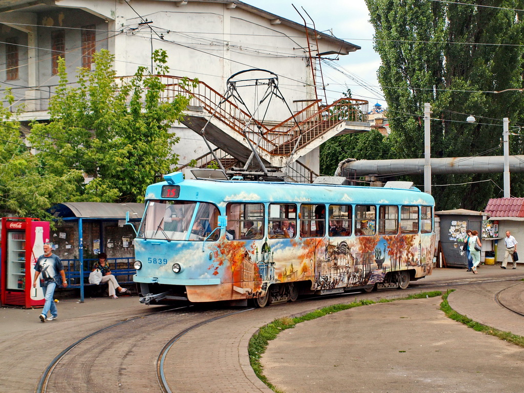 Киев, Tatra T3SU № 5839