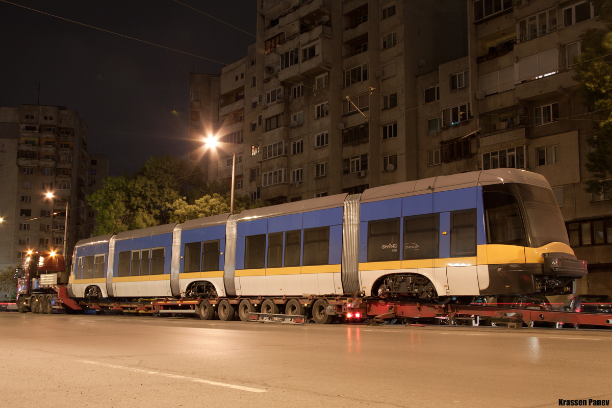 София, PESA Swing 122NaSF № 2319; София — Доставка на нови мотриси PESA 122NaSF Swing — ноември 2013 — април 2014 г.