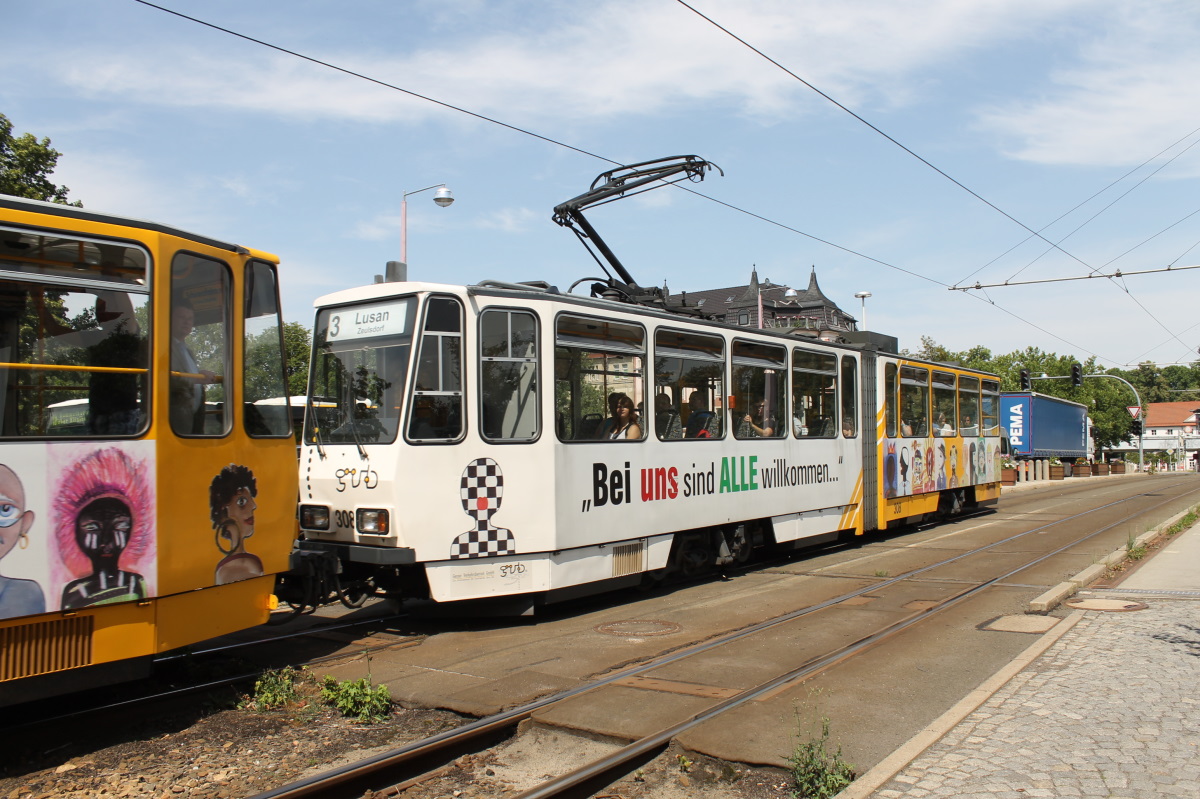 Гера, Tatra KT4DMC № 308