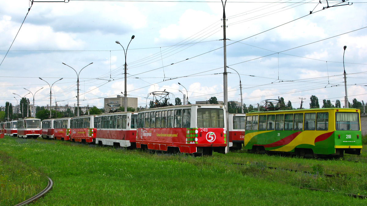 Липецк, 71-605А № 248; Липецк — Трамвайное депо №2