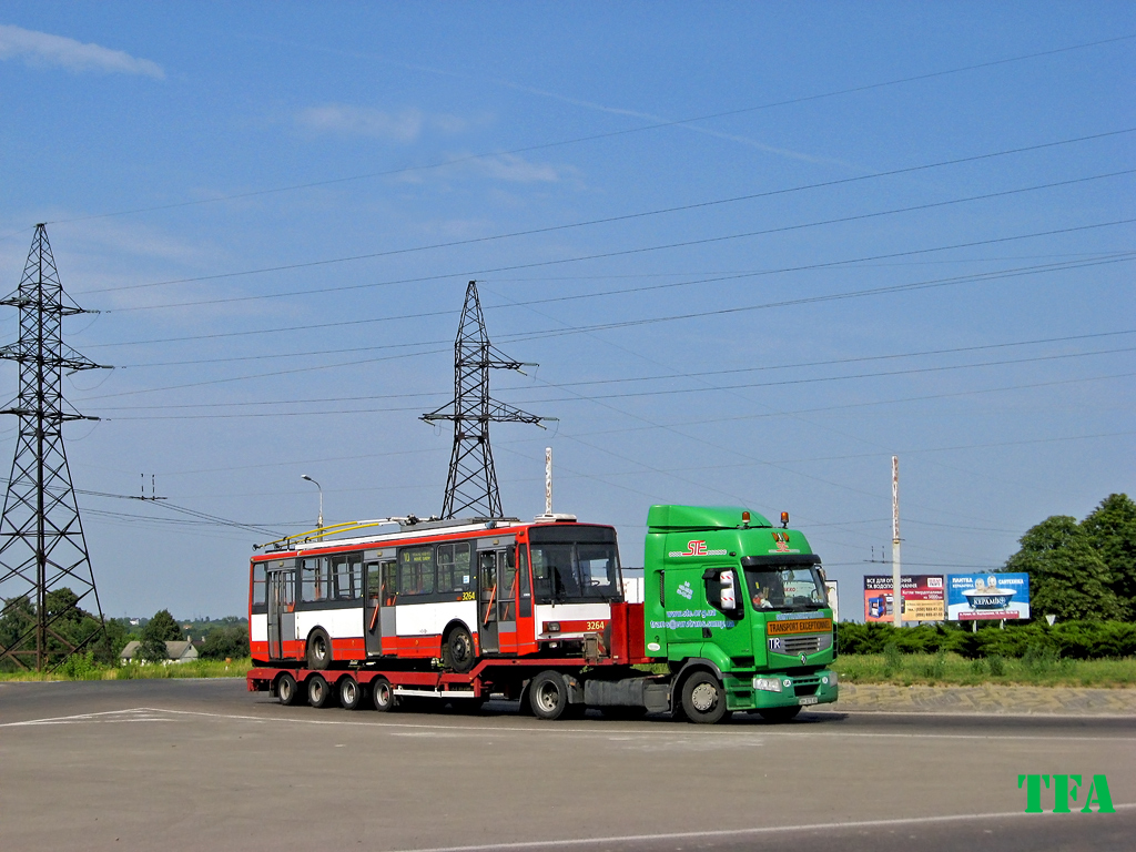 Брно, Škoda 14TrR № 3264; Луцк — Разные фотографии Брно, Škoda 14TrR № 3264; Луцк — Разные фотографии